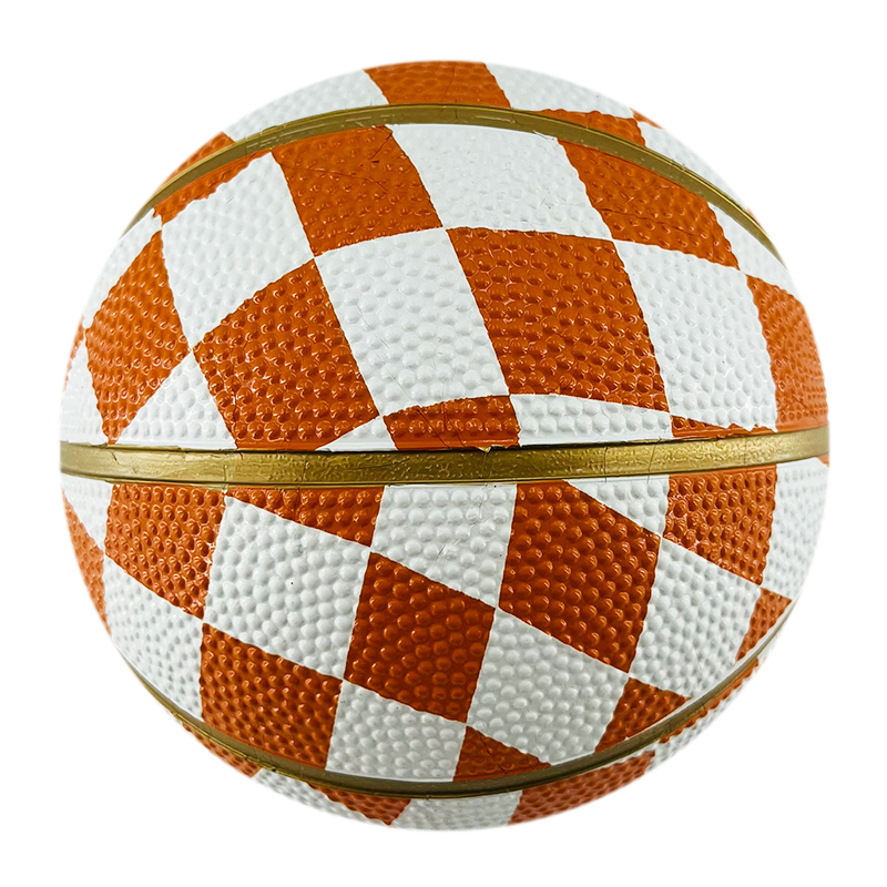 Custom mini rubber basketball