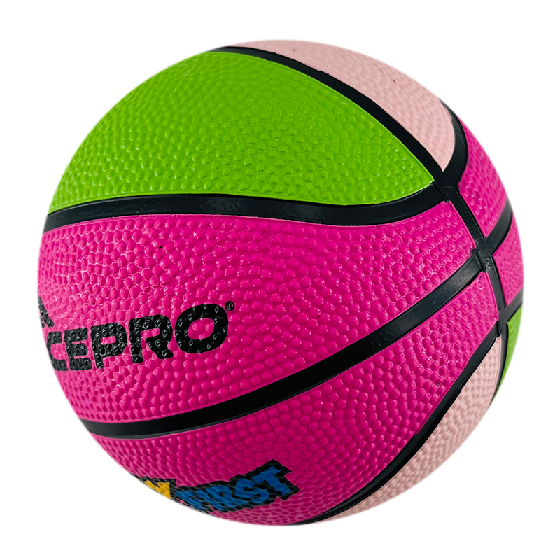 Size 1 mini indoor rubber basketball