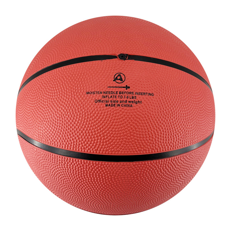 Rubber basketball ball size 7 6 5