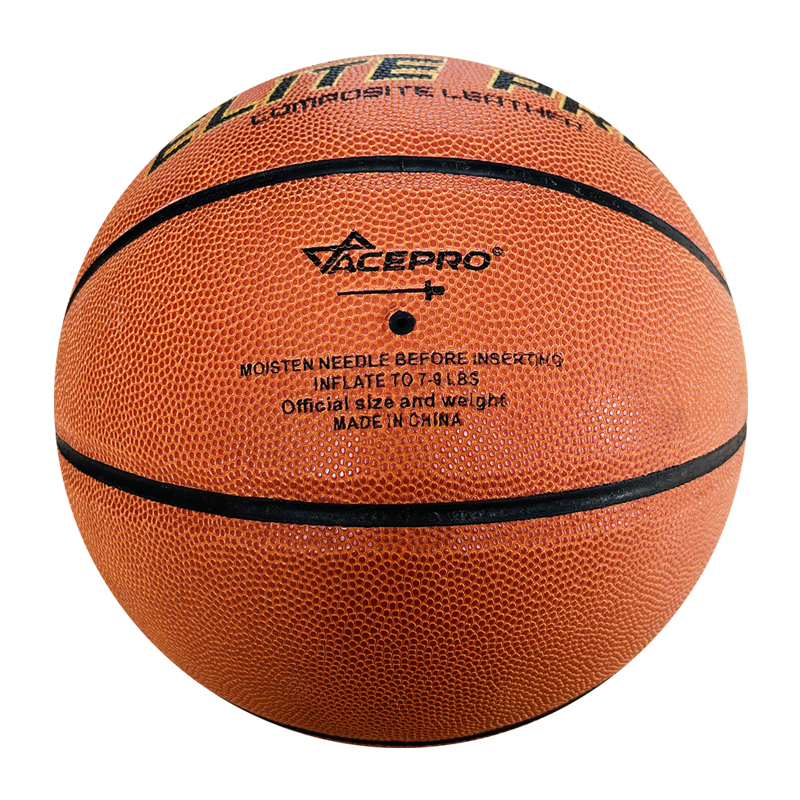 Custom Inflatable Professional Match Training Official Leather Basketball Ball