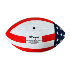 Official Match Custom Size 6 Rubber American Ball Football