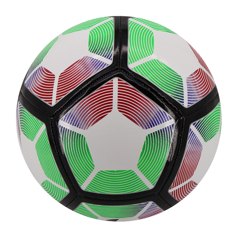 Rubber football soccer ball size 5 football ball