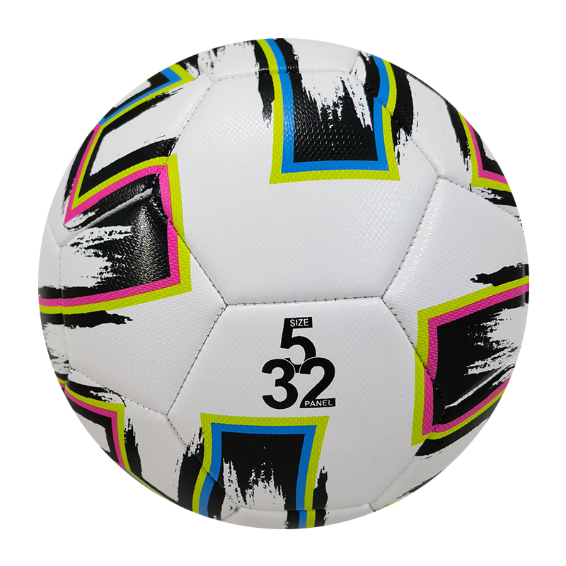 Rubber football soccer ball size 5 football ball