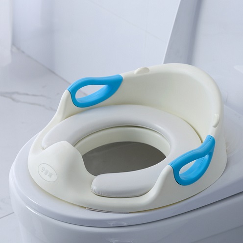 Baby Potty Training Toddler Toilet Seat,with Safety Handles,Splash Guard