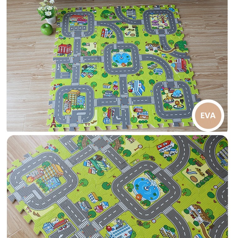baby play mat letter Number animal mat