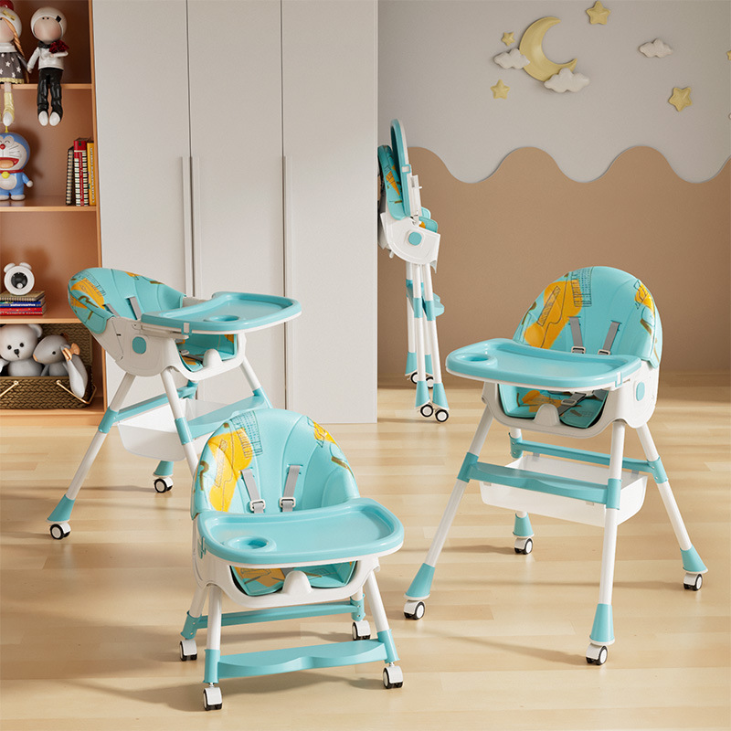 Multi-functional Baby Rocking Chair 3-in-1 Baby Dining Chair Rocker and High Chair