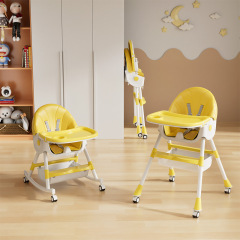 Multi-functional Baby Rocking Chair 3-in-1 Baby Dining Chair Rocker and High Chair