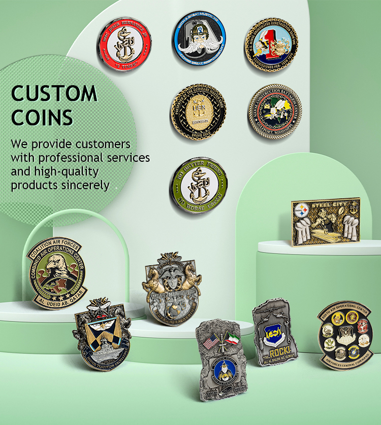 Custom coins - qunyi gifts