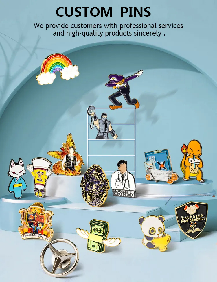 lapel pins - qunyi gifts