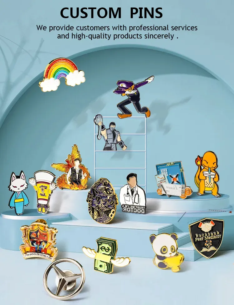 lapel pins - qunyi gifts