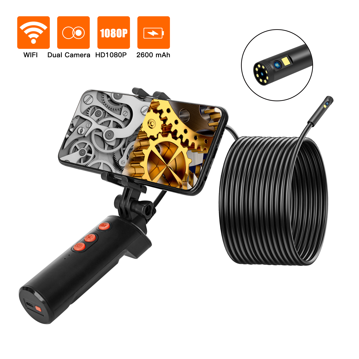 F280 Wifi Endoscope Camera Specs