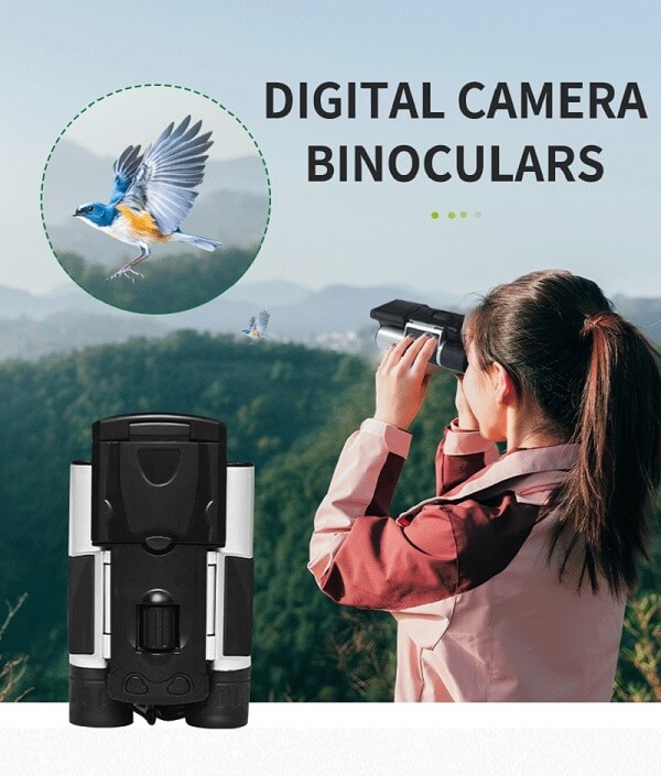 Digital telescope camera birding binoculars with camera built in