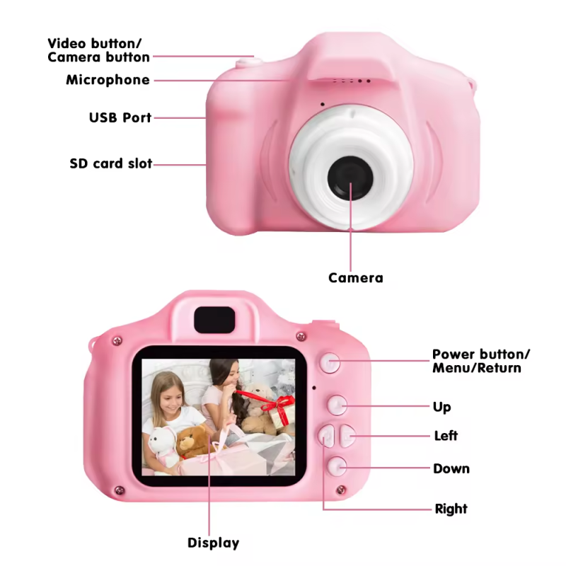 Cheapest hot selling Digital Kids Camera Kids toys gifts for boys and girls