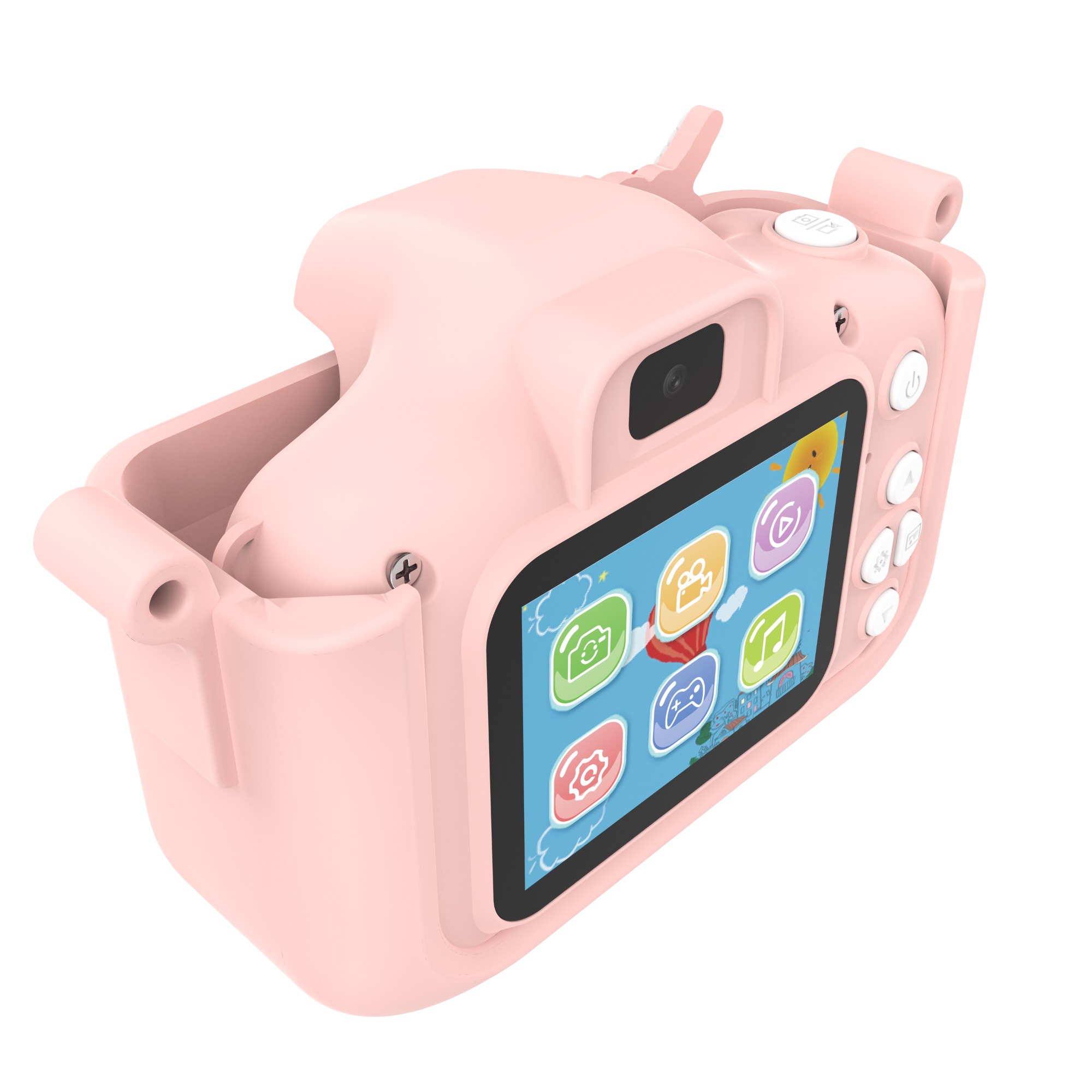 Unicorn Kids Camera Toddler Toys 2.0 inch Screen HD 48 Megapixels Dual Lens Selfie Children Video Digital Camera