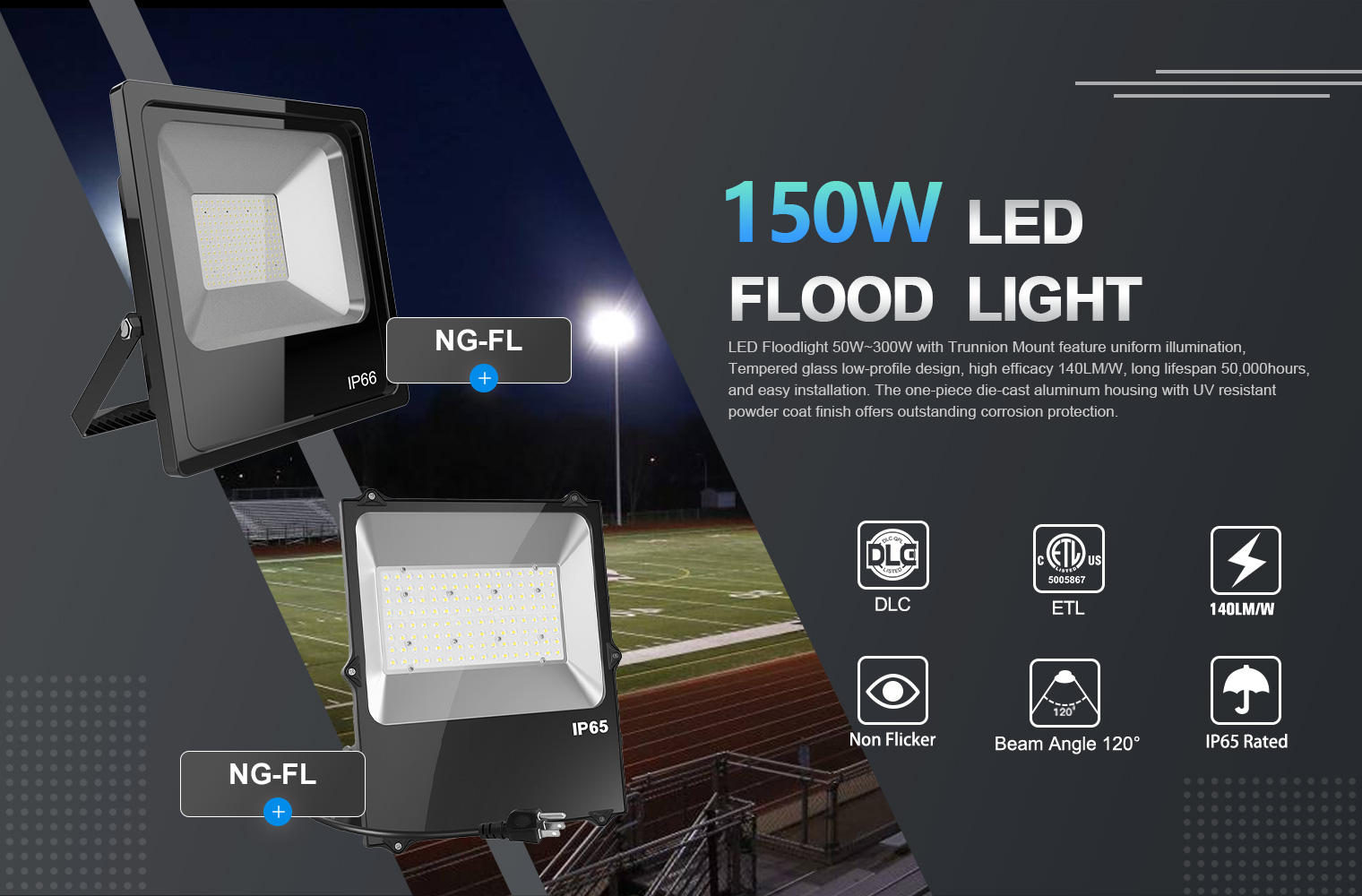 150W LED Floodlight