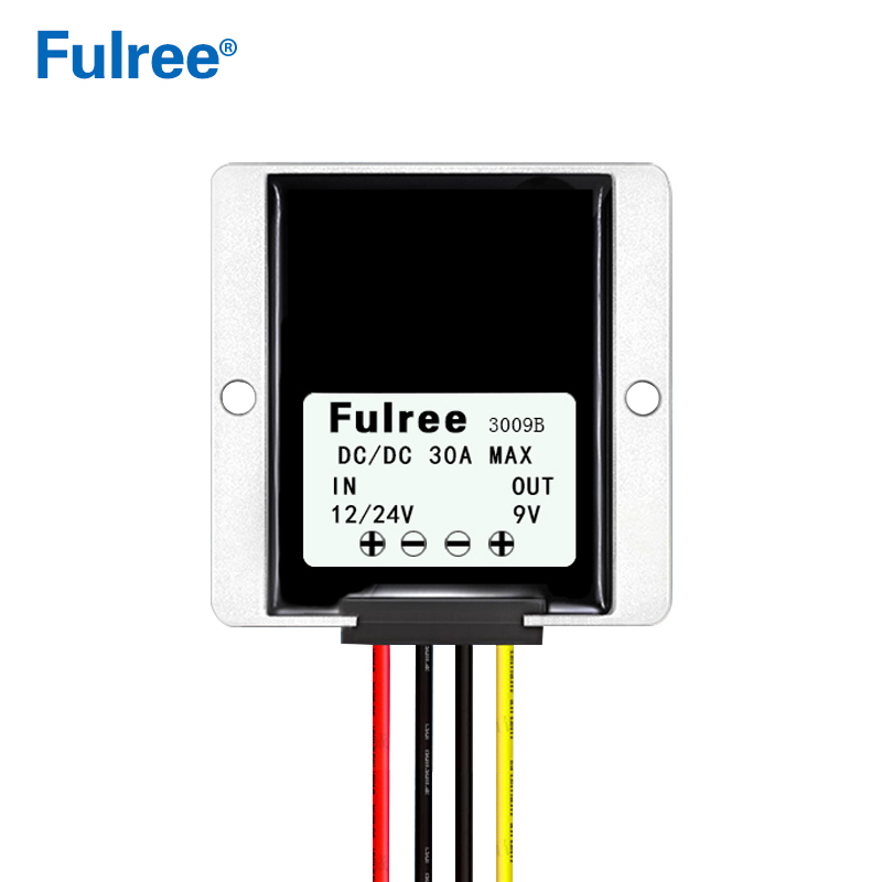 Input DC 12V 24V(12V-40V) to Output DC 9V 6A 8A 10A 12A 15A 20A 25A 30A Max DC to DC Step Down Buck Car Power Converter Inverter Voltage Reducer