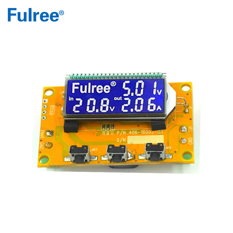 Adjustable Power Supply DC DC Buck Converter Step Down Module Input DC 12V 24V(8-40V )to Output DC 3.3-38V 3A Max with Dual Current/Voltage LED Display