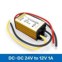 Input DC 24v(15-40V) to Output DC 12V 1A 2A 3A DC to DC Converter