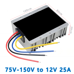 Input DC 100V(75V-150V) to Output DC 12V 10A 15A 20A 25A 30A Isolated DC to DC converter