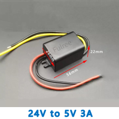 Input DC 12V 24V to Output dc 3.3V 3.7V 4. 2V 5V 6V 7.5V 9V 3A step down DC to DC converter