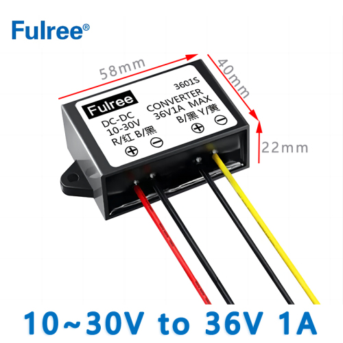 Waterproof Step Up DC DC Converter Input DC 12V 24V (10-30V)to Output DC 36V 1A 36W 2A 72W Boost Car Power Converter