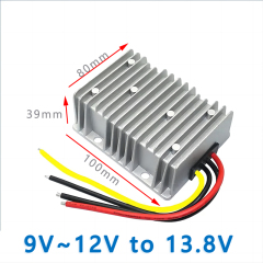 High quality Input DC 12V ( 9-12V) to Output DC 13.8V 22A 25A 30A 35A DC to DC converter