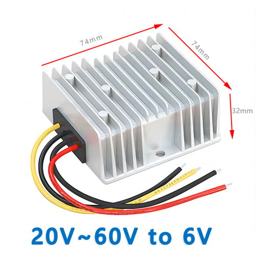 Input DC 36V 48V (20V~60V)to Output DC 6V 10A 15A 20A 25A step-down DC to DC Converter