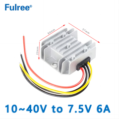 Input DC 12V 24V(10V~40V) to Output DC 7.5V 1A 2A 3A 5A 6A 10A 15A 20A 25A 30A 35A 40A DC to DC step-down converter