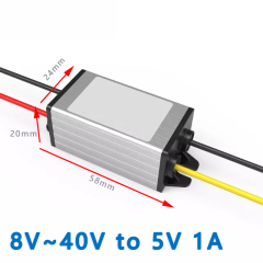 Input DC 12V 24V(8V~40V) to Output DC 5V 1A 2A 3A 5A 6A 10A 15A 20A 25A 30A 35A 40A DC - DC converter