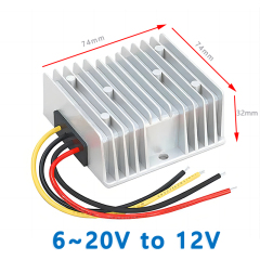 Input DC 6V-20V to Output DC 12V 5A 6A 8A 10A DC -DC converter