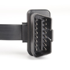 60cm OBD2 16 pin 16 core 1/3 extension cable with independent switch