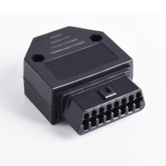 Automotive OBD2 16Pin female connector OBD plug+shell+terminal+screw
