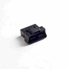 Automotive OBDll 16Pin connector with lock male housing+female housing OBD plug+housing+terminal