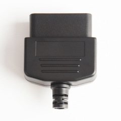 Automotive OBD2 male connector plug+shell+line card+screw OBD plug J1962M connector