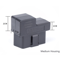 Automotive OBD MINI housing OBD2 plug connector J1962M housing