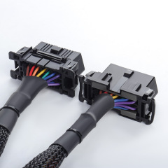 OBD2 16pin 1 male to 2 female splitter Y cable OBDII CABLE