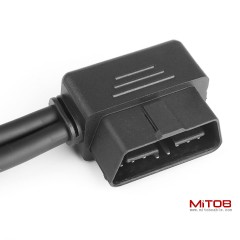 OBD2 16pin 1pcs Male to 2pcs Female Splitter Cable