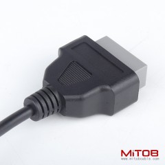 40cm Nissan 14 pin to 16 pin OBD1 OBD2 cable Nissan 14 pin connector cable