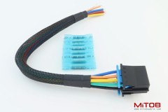 AC Heater Climate Fan Speed Control Replacement Plug Connector Wire Harness Pigtail 8pin for Silverado 1500 2500 3500, 96-99 Chevy Tahoe, 15306189, PT1346