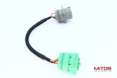 9Pin J1939 Green Type-2 to Cat 9Pin Converting Cable