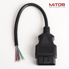 30cm 60cm 1m 1.5m 3m OBD2 16Pin male to open End cable