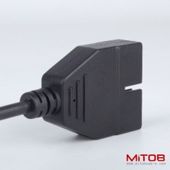 40cm GM 12pin to OBD2 16Pin cable universal 12 pin to 16 pin cable