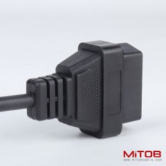 40cm GM 12pin to OBD2 16Pin cable universal 12 pin to 16 pin cable