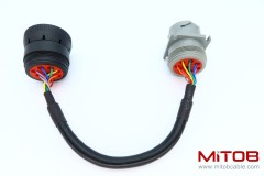 1ft/30cm Type 1 J1939 to Cat 9pin Cable j1939 to cat cable