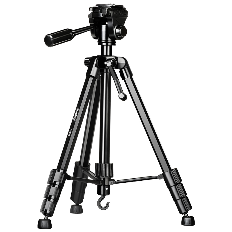 Manbily P-880 High Quality Aluminum Camera Tripod Stand, Digital DSLR Camera Light Weight Tripod