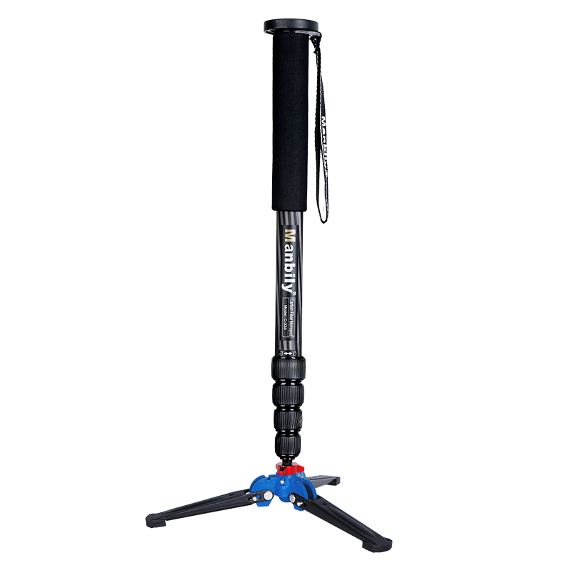 Manbily C-333 Carbon Fiber Telescoping Camera Monopod For Canon Nikon