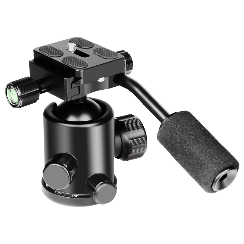 YF-0 360 Degree Panoramic Head with Handle Camera Tripod Ball Head