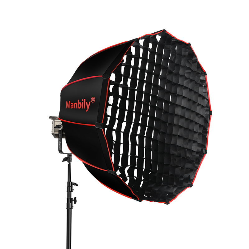 Manbily CFL-200Bi Professional Bi-color 3000K-6500K Video Continuous COB LED Film Photography Studio Light For Video Shooting