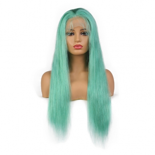 Light Green Full Lace Wig