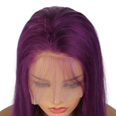 Violet Color Wig